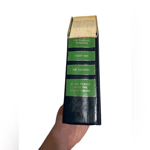 Vintage book in letter A bookend green blue - Picture 5 of 7